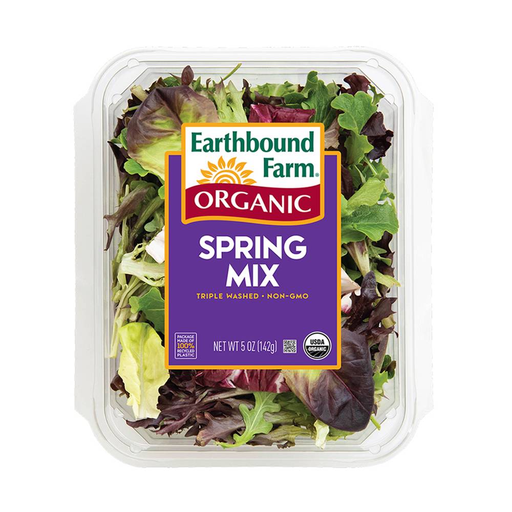 Earthbound farm spring mix orgánico