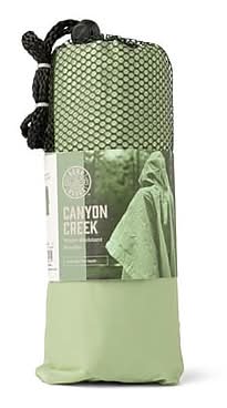 Bunk House Canyon Creek Water-Resistant Poncho, Color Chosen at Random (BHCC12)