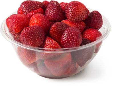 Fresh Cut Strawberry Bowl - 20 Oz