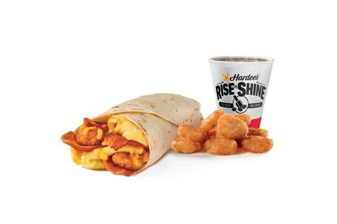 Bacon Beast Homestyle Breakfast Burrito Combo