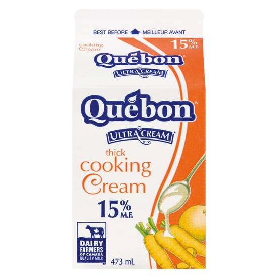 Québon crème à cuisson 15% - 15% cooking cream (473 ml)