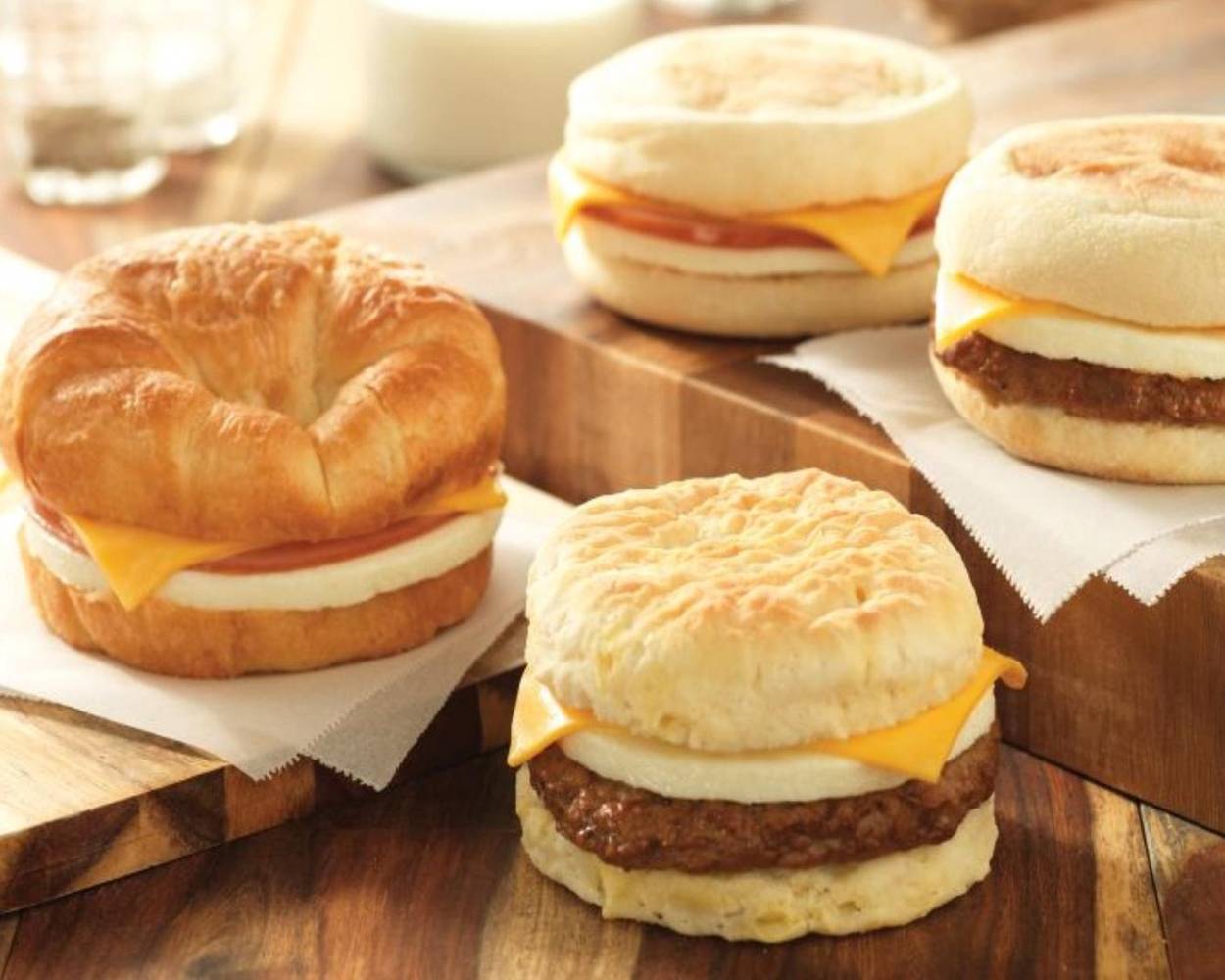 Create Your Own Breakfast Sandwich