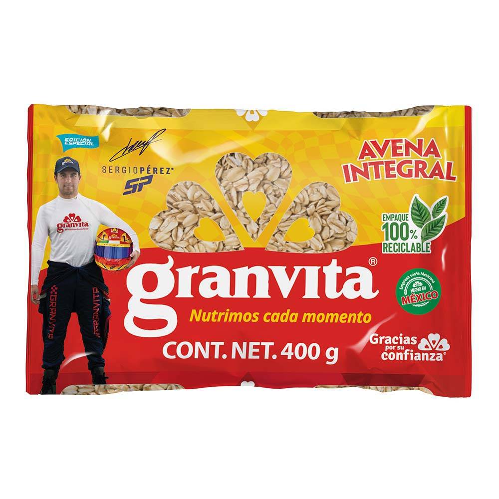 Granvita avena oats tradicional (bolsa 400 g)