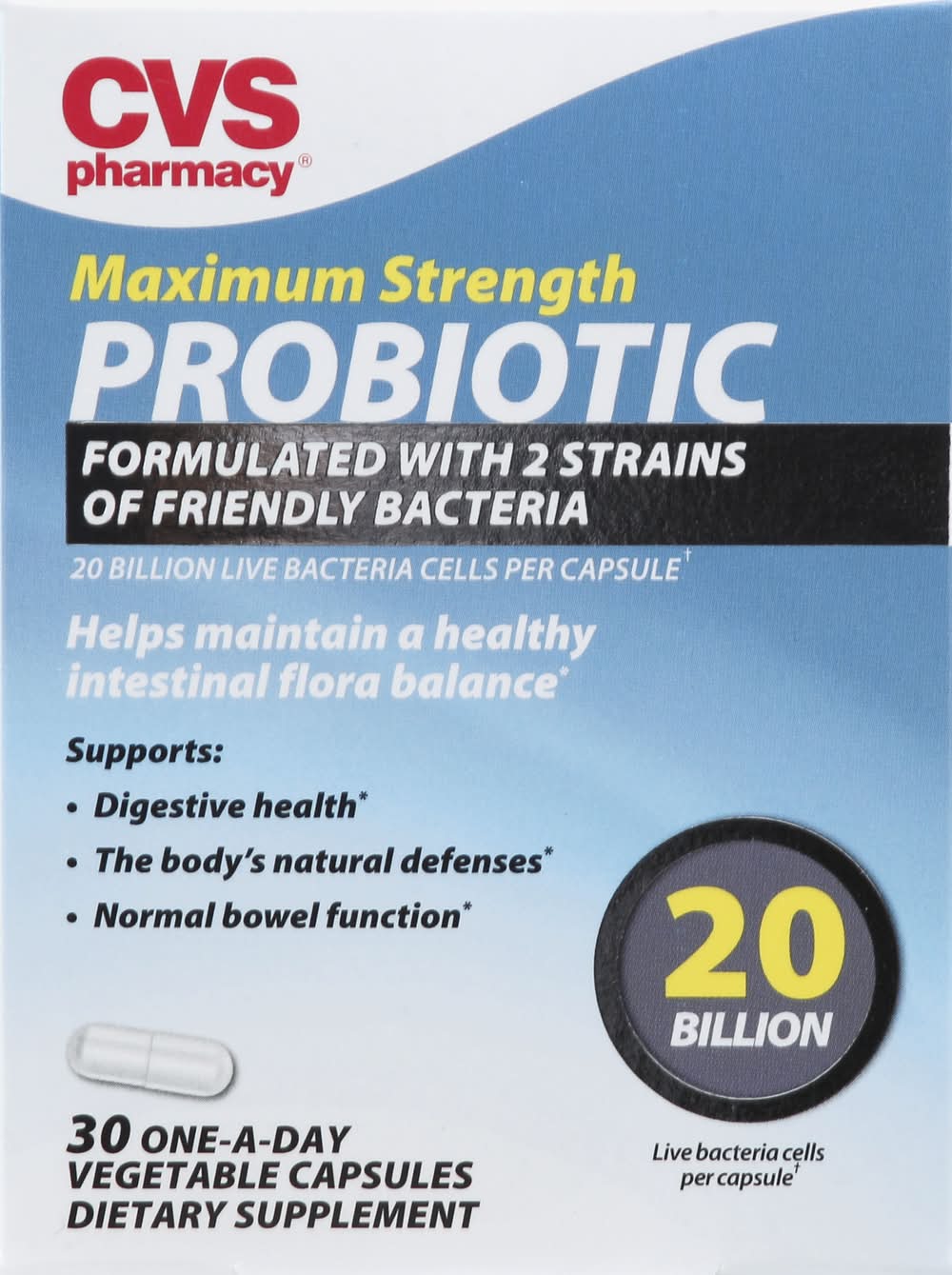 CVS Pharmacy Maximum Strength Probiotic (30 ct)