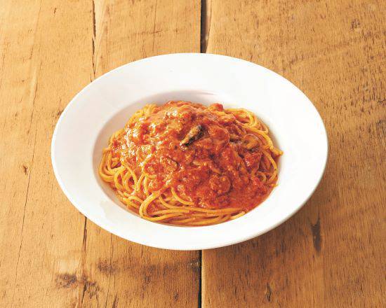 トマトのニンニクスパゲティ Garlic Tomato Spaghetti