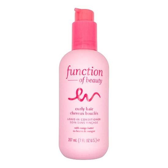 Function Of Beauty Curly Hair Leave-In Conditioner