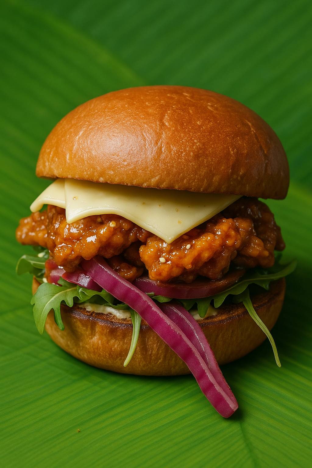 Formule Burger Mwakatshong 🍗  (POULET FRIT) + Frite + Boisson