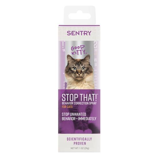 SENTRY® Stop That!™ Behavior Correction Spray for Cats (Size: 10 Oz)