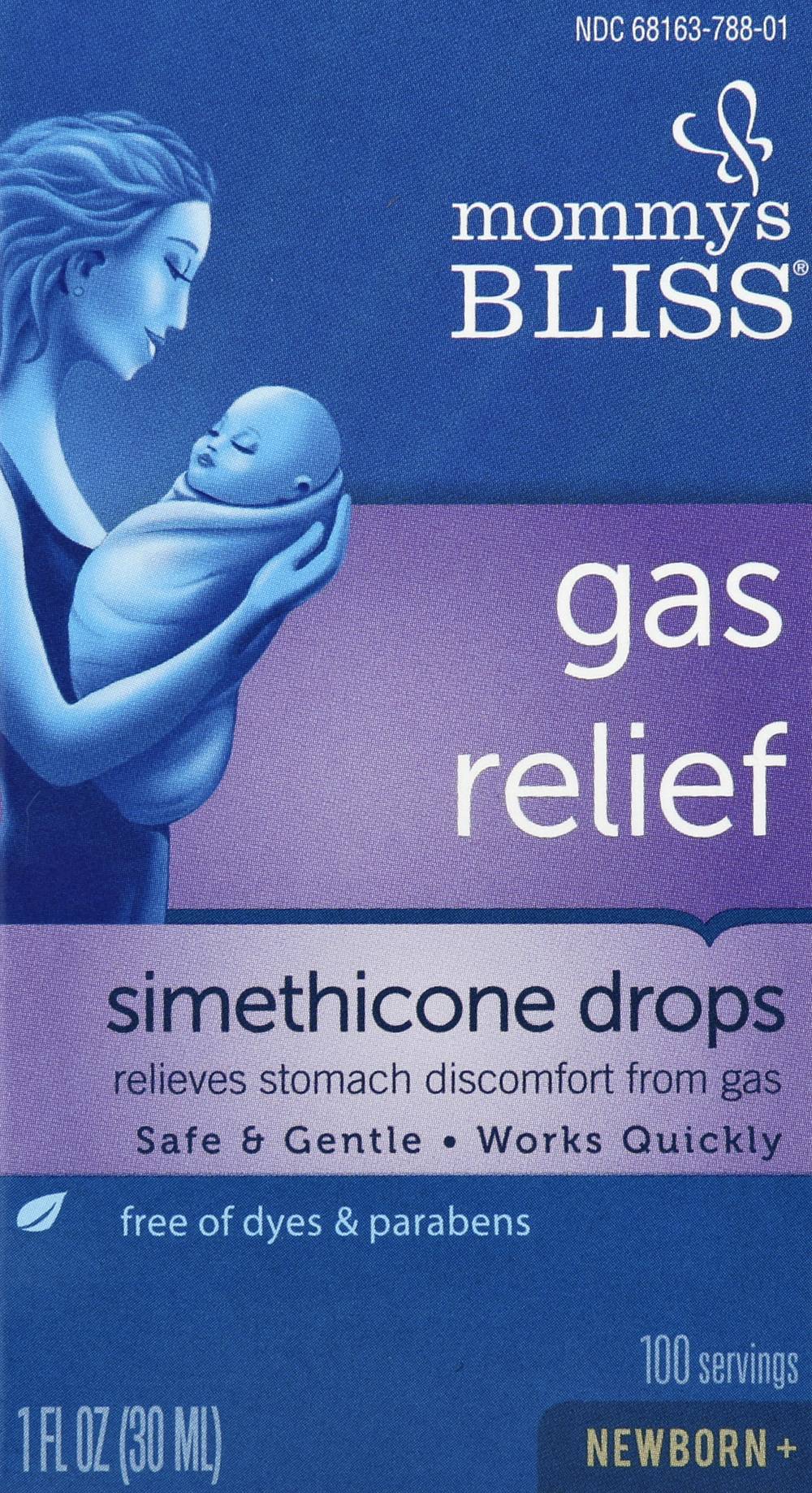 Mommy's Bliss Newborn+ Simethicone Gas Relief Drops (1 fl oz)