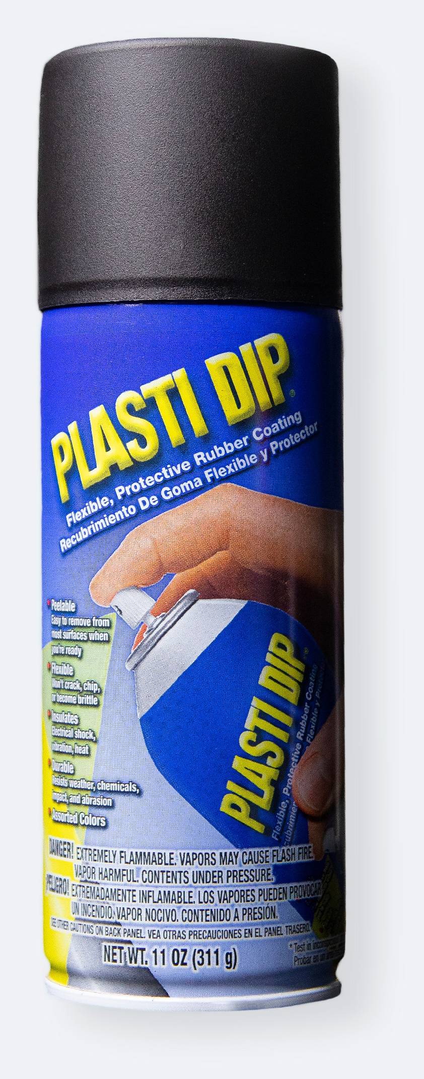 Plasti Dip Standard color 11-fl oz Black Aerosol spray Waterproof Rubberized Coating | 11203-6