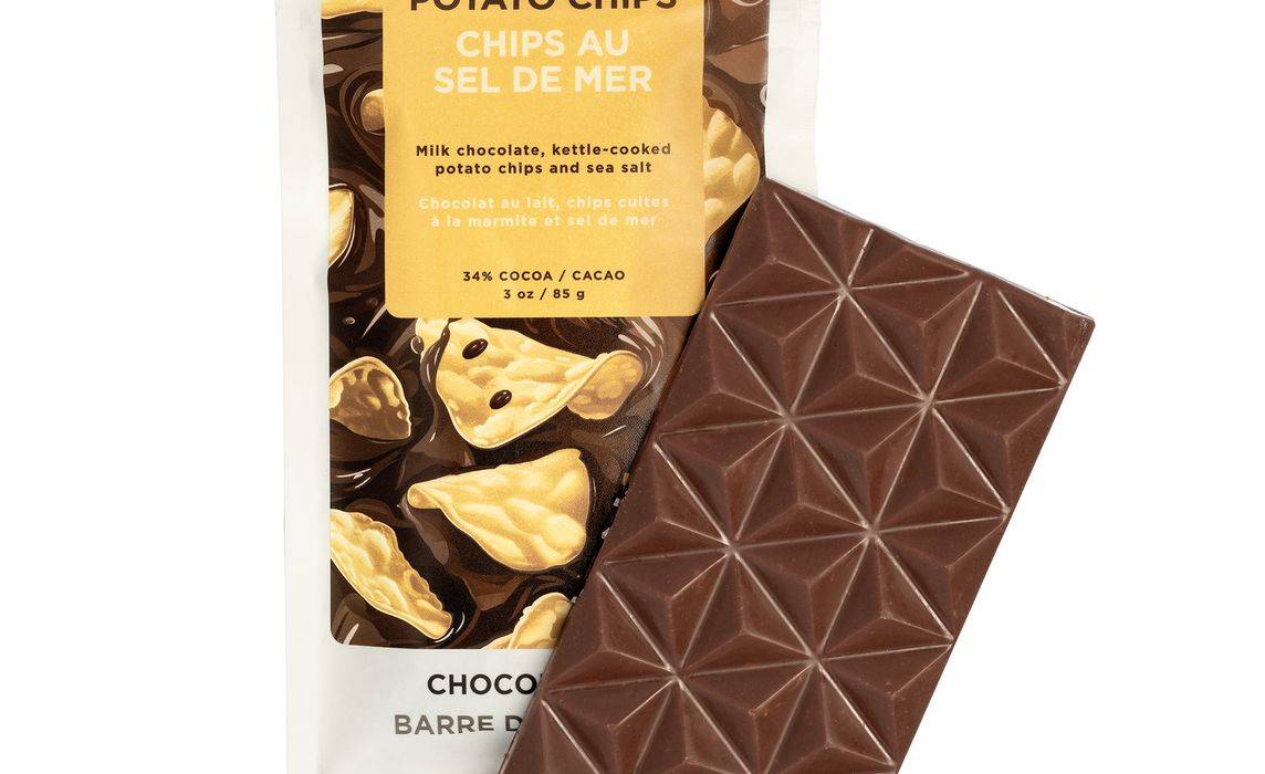 Sea Salt Potato Chip, Chocolate Bar