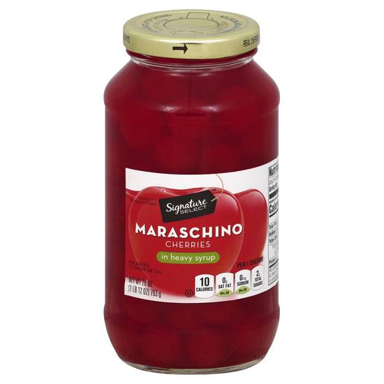 Signature Select Cherries Maraschino in Heavy Syrup (28 oz)