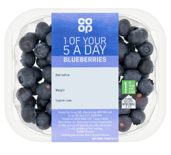 Co-op Blueberries (150g)