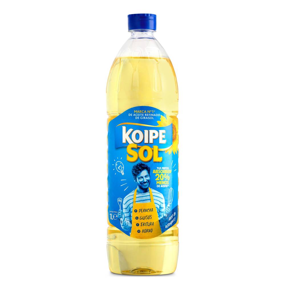 Aceite De Girasol Koipe Botella 1 L