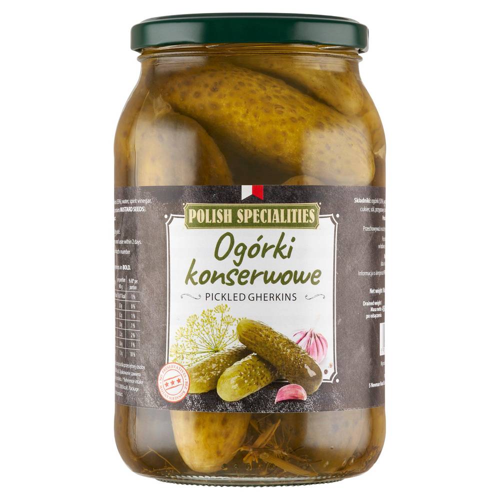 Polish Specialities Pickled Gherkins 850g