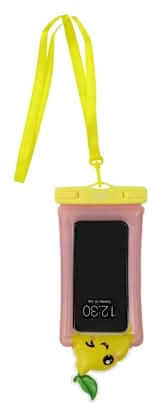Novelty Waterproof Phone Pouch Lemon