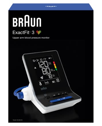 Braun Exactfit 3 Upper Arm Blood Pressure Monitor