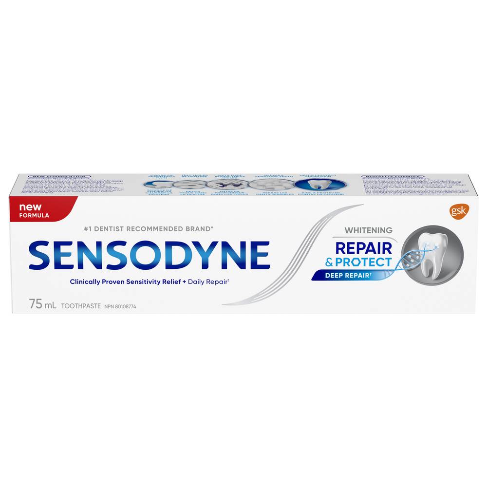 Sensodyne Repair & Protect Whitening Toothpaste (750 g)