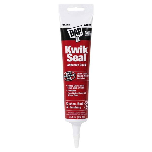 Dap Kwik Seal Adhesive Caulk (5.5 oz)