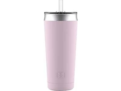 Ello Beacon Insulated Stainless Steel Pink Tumbler