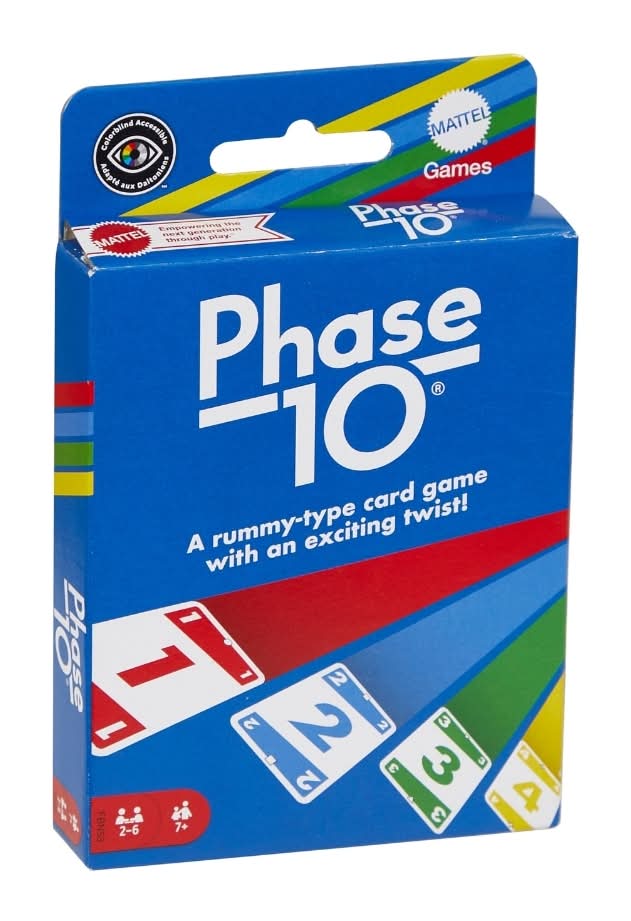 Mattel Games Phase 10 Card Game