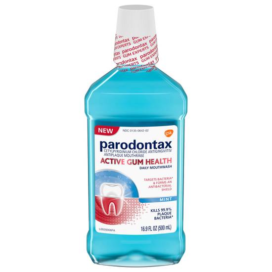 Parodontax Active Gum Health Clear Mint Daily Mouthwash