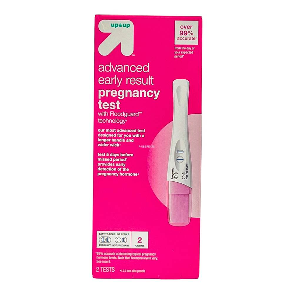 Up &Up Advanced Early Result Pregnancy Test