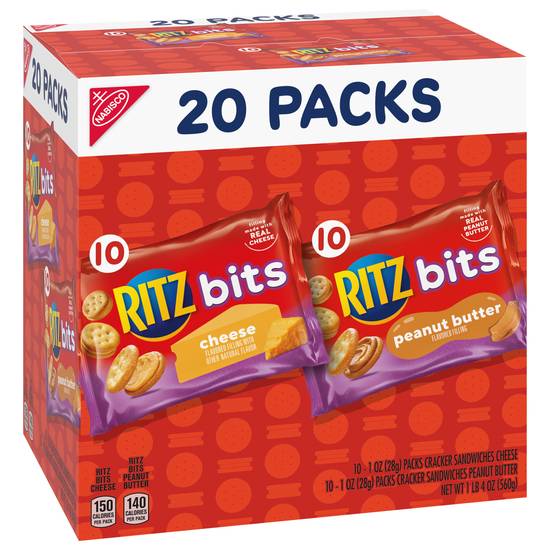 Ritz Bits Cracker Sandwiches (20 ct)