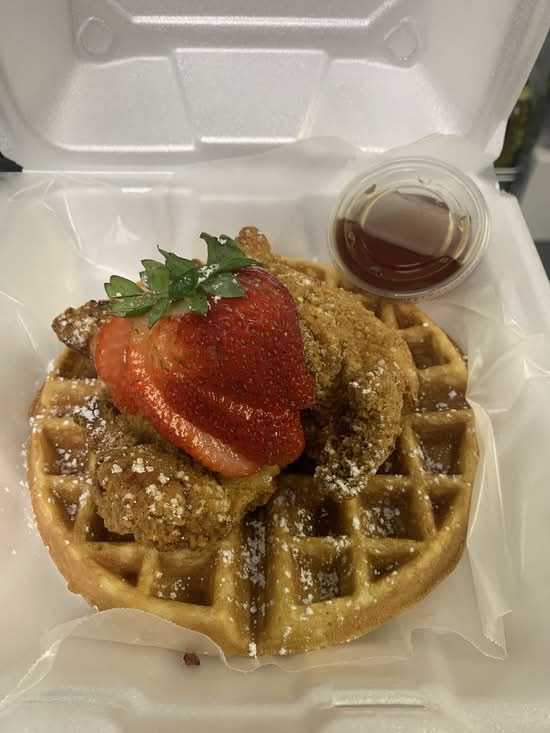Chicken and Waffles (Plain)