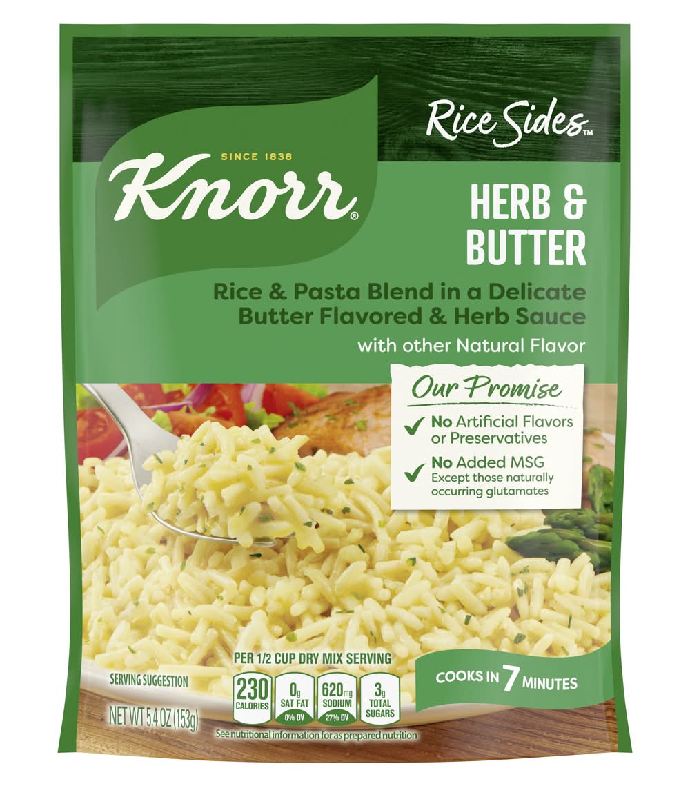 Knorr Rice Sides Herb & Butter Rice & Pasta Blend (5.4 oz)