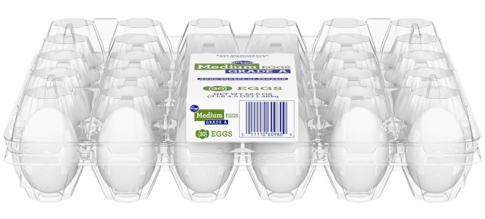 Kroger® Medium Grade A White Eggs