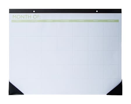 Planning Paper Desk Pad Green