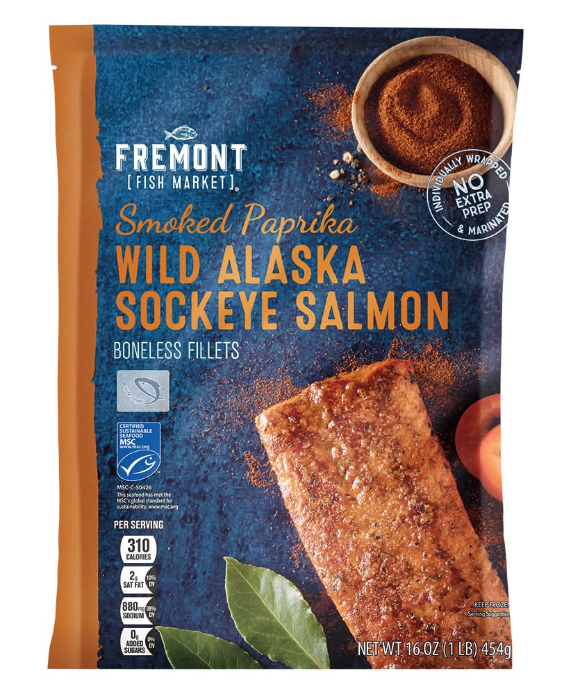 Fremont Fish Market Smoked Paprika Salmon