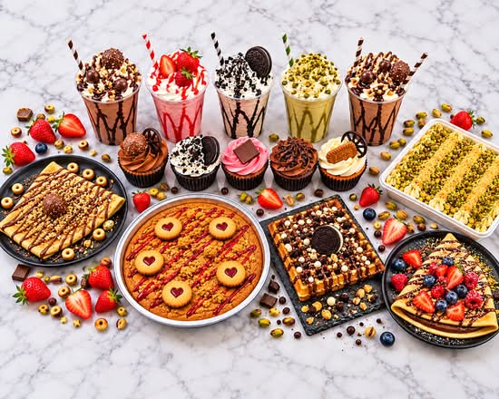 Desserts at Cake Palace