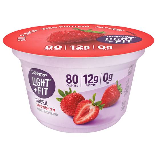 Dannon Light & Fit Strawberry Greek Yogurt