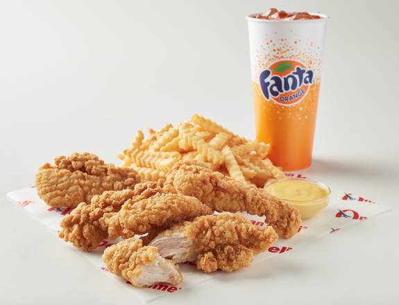 Chicken Tenders (4 pcs) and Fries Combo