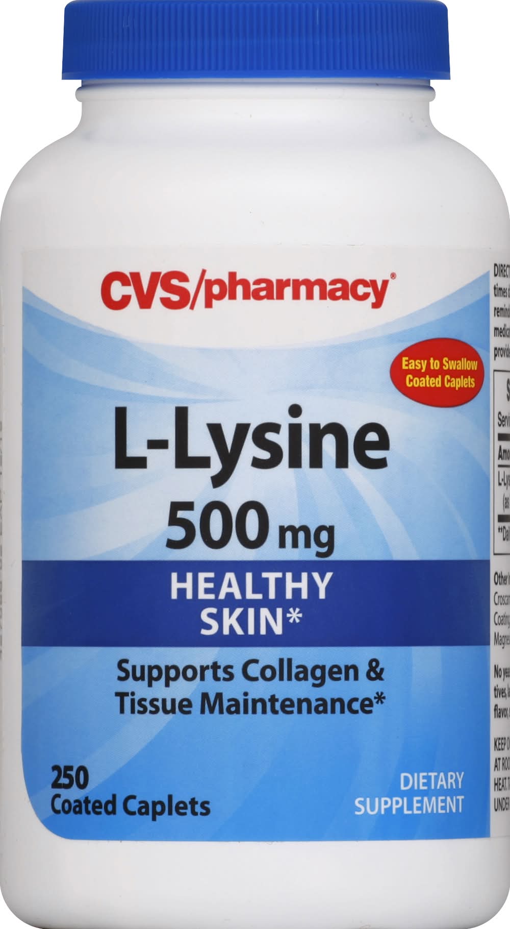 CVS Pharmacy L-Lysine Healthy Skin Supplement - Delivery in Under an Hour |  Vitamins & Supplements