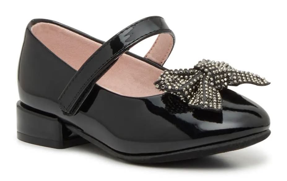 Kelly & Katie Lil Bailee Mary Jane Flat - Kids' (Black Medium - 7 Toddler)