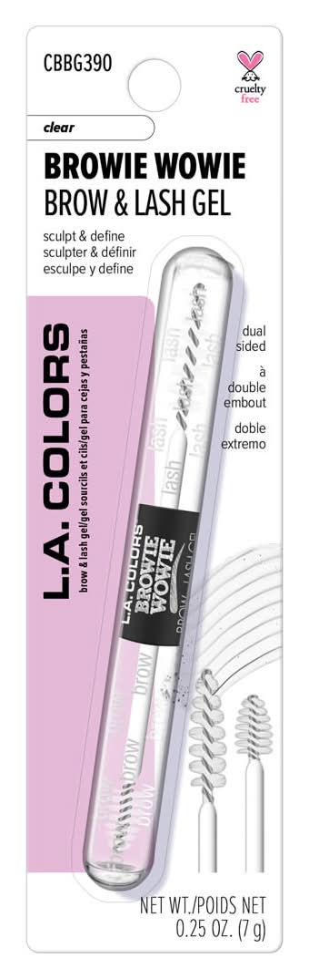 L.A. Colors Browie Wowie Brow & Lash Gel, Clear (0.25 oz)