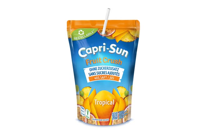 CAPRI-SUN® TROPICAL SANS SUCRES AJOUTÉS