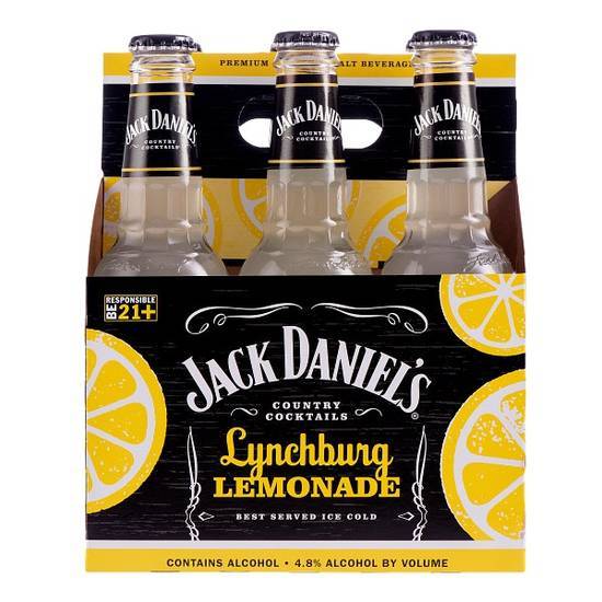 Jack Daniel's Country Cocktails Lynchburg Lemonade (6x 10oz bottles)