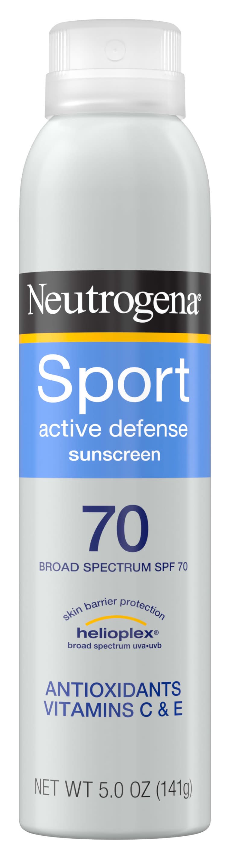 Neutrogena Sport Active Defense Body Sunscreen Spray Spf 70 (5 oz)