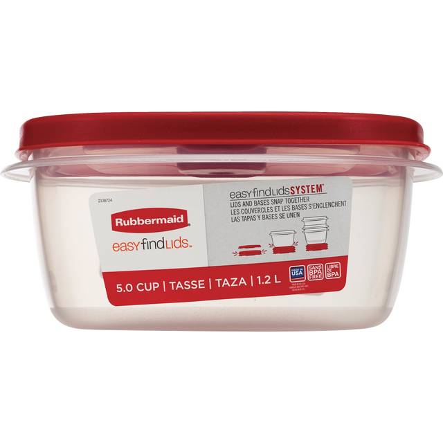 Rubbermaid Easy Find Lid 5 Cup