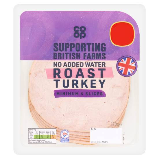 Co-Op British Roast Turkey (120g)
