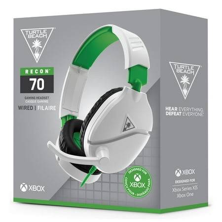 Turtle Beach Recon 70 Gaming Headset For Xbox One and Xbox Series, White