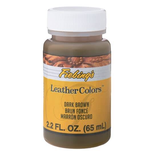 Fiebing's Leathercolors, Dark Brown (2.2 fl oz)