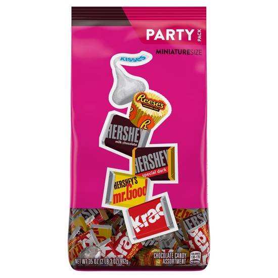 Hershey's Miniatures Assortment Chocolate Party pack