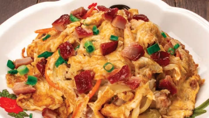 R17c Omelette BBQ Pork on Rice