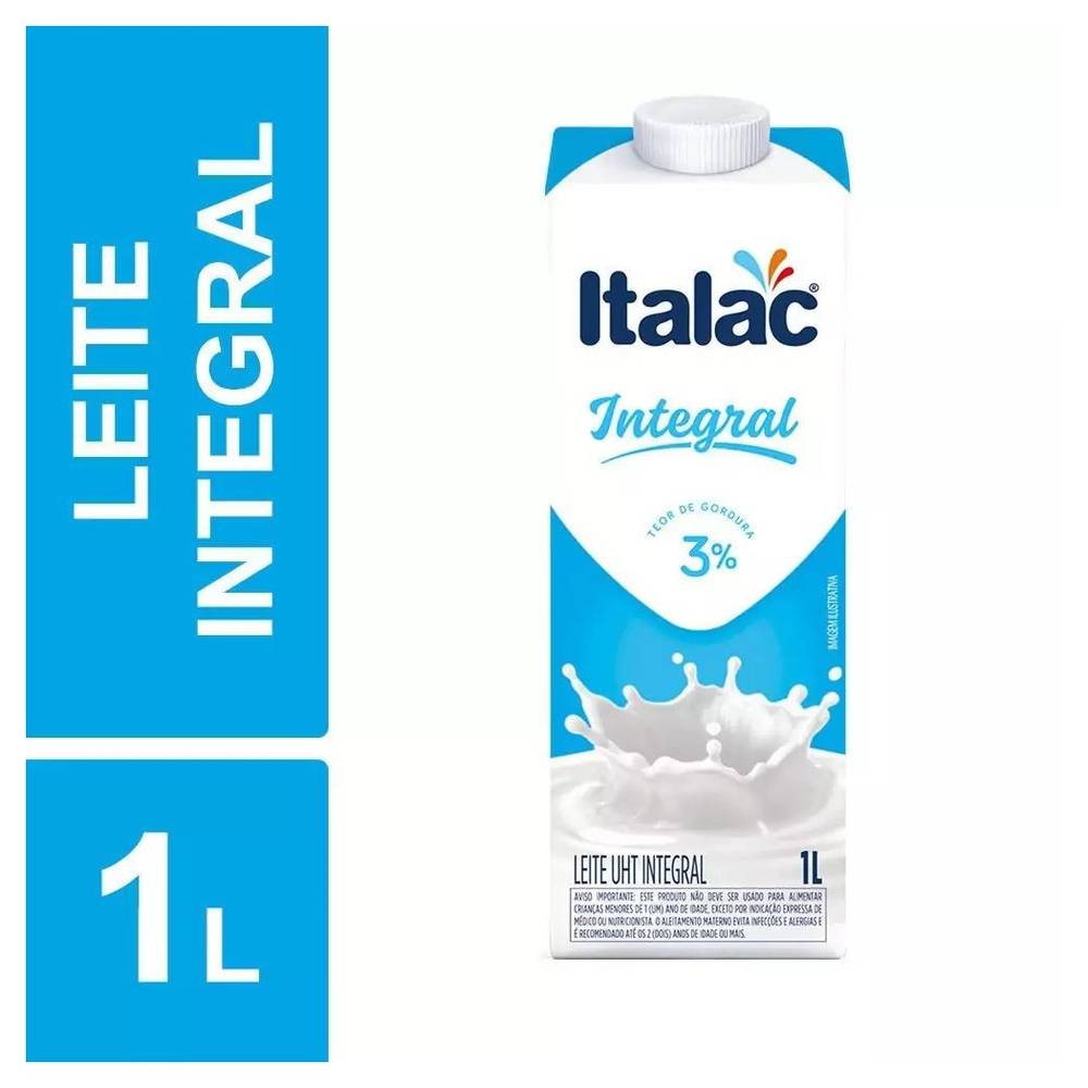 Italac leite integral uht (1 l)