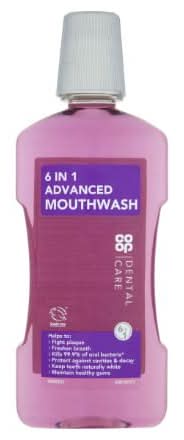 Co-op 6-In-1 Mouthwash 500Ml